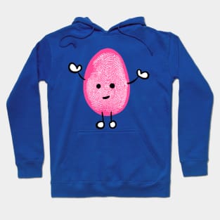 Pinky Finger Print Isn't So Sure Hoodie